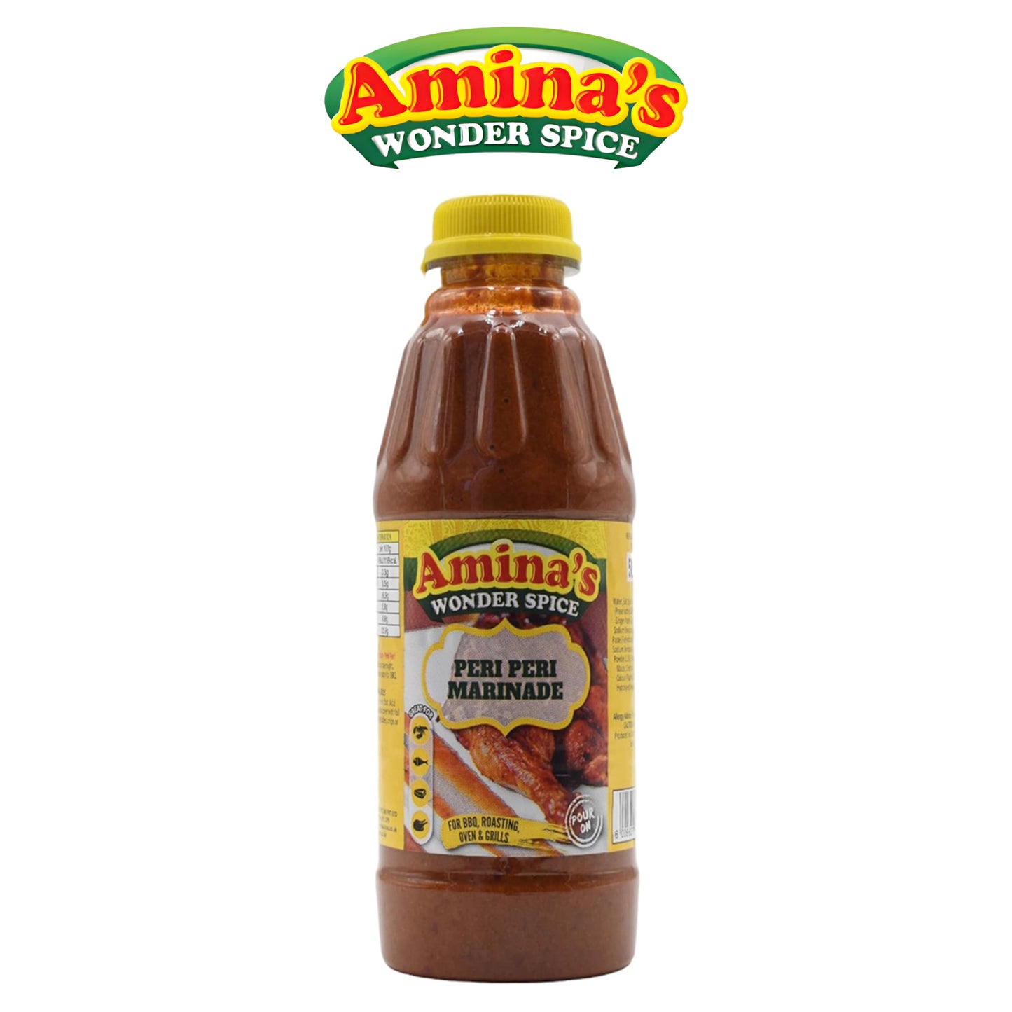 Peri Peri Marinade 500 ml- Freshco - Amina's Spice - Grilling, BBQ and Roasting - Amina's Wonder Spice - Freshco
