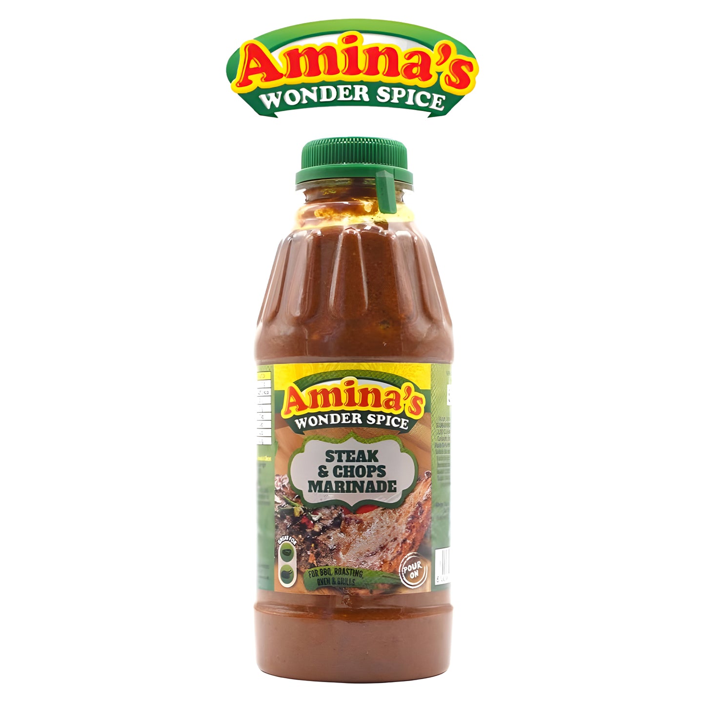 Steak and Chops Marinade 500 ml- Freshco - Amina's Spice - Grilling, BBQ and Roasting - Amina's Wonder Spice - Freshco