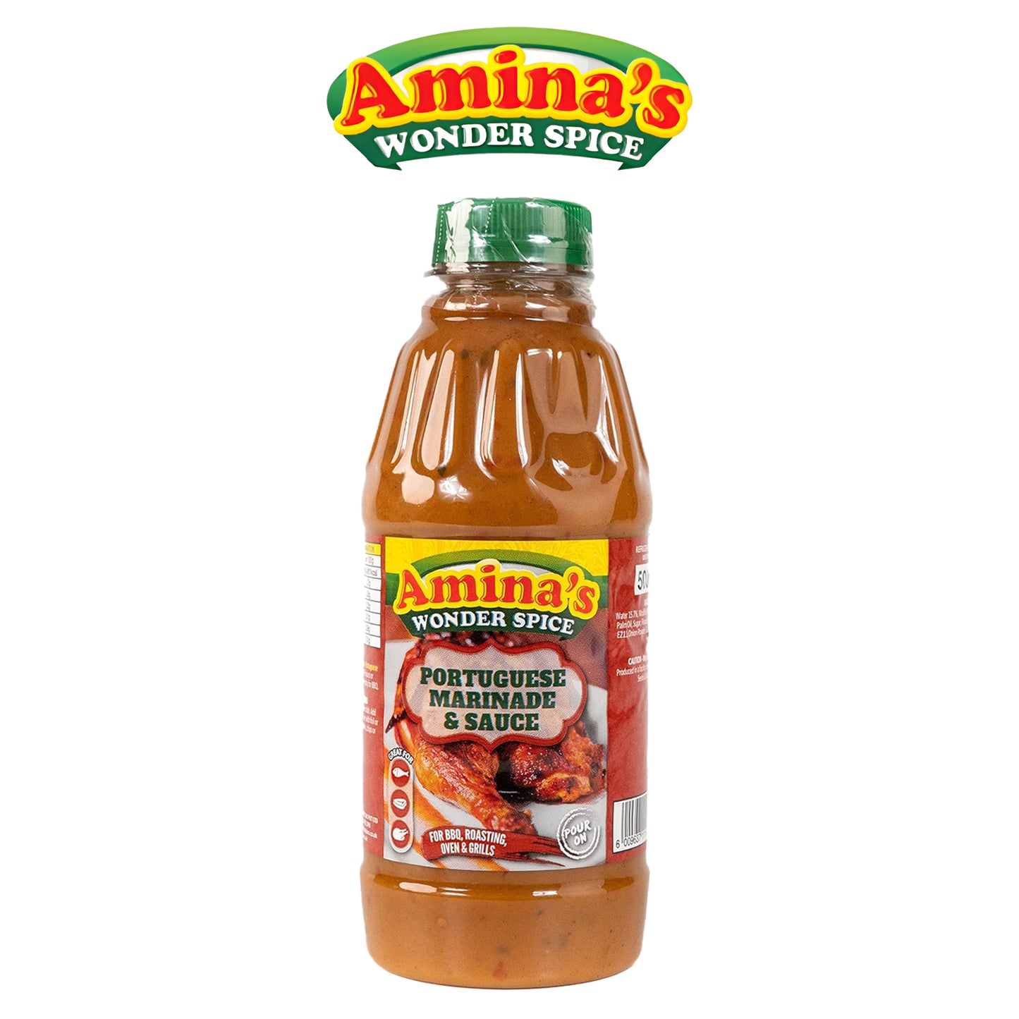 Portuguese Marinade 500ml- Freshco - Amina's Spice - Grilling, BBQ and Roasting - Amina's Wonder Spice - Freshco