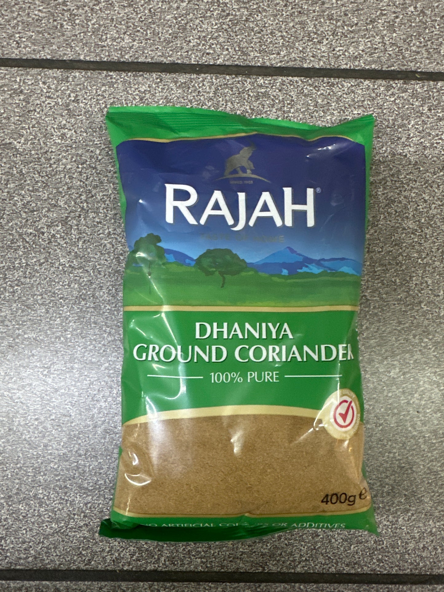 Dhaniya Ground Coriander Powder 400g - Rajah - Rajah - Freshco