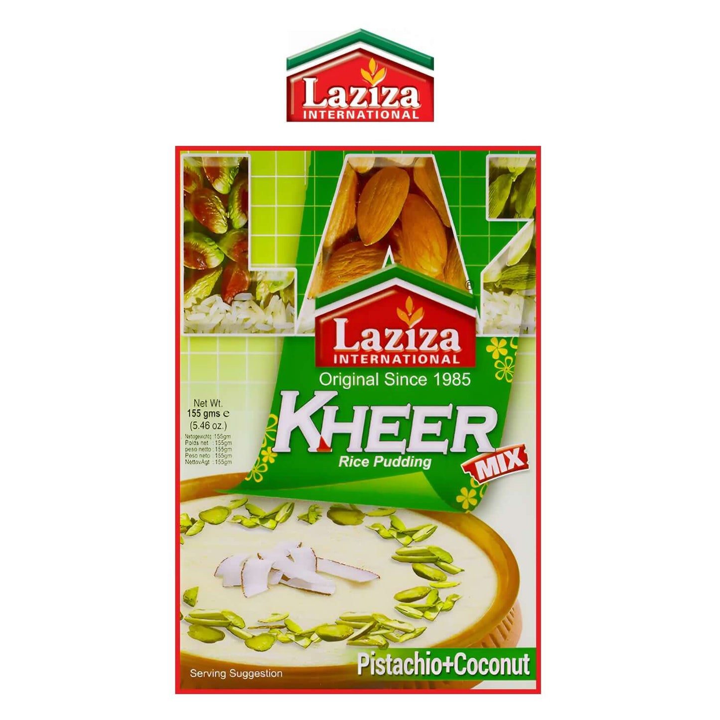 Laziza Kheer Pistachio & Coconut - Recipe Mix - Freshco