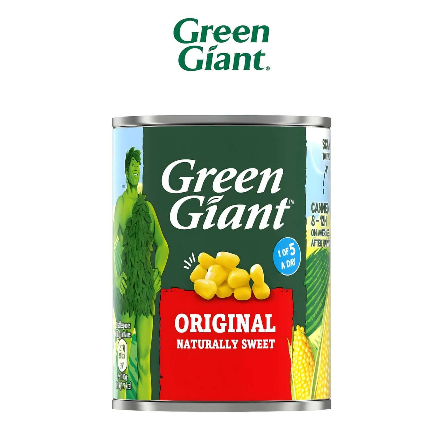 Original Sweetcorn 340g - Freshco - Green Giant - Freshco