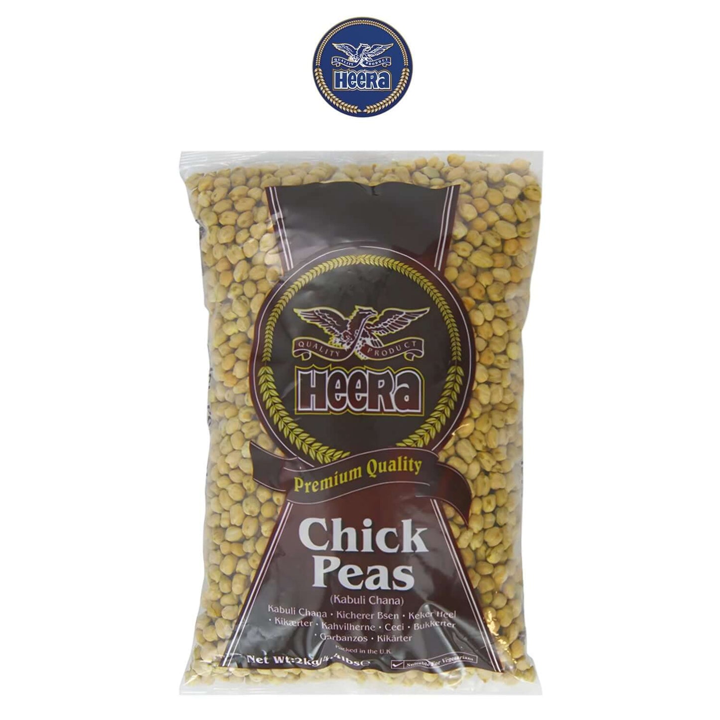 Bagged Chick Peas 2KG - Freshco - Heera - Heera - Freshco
