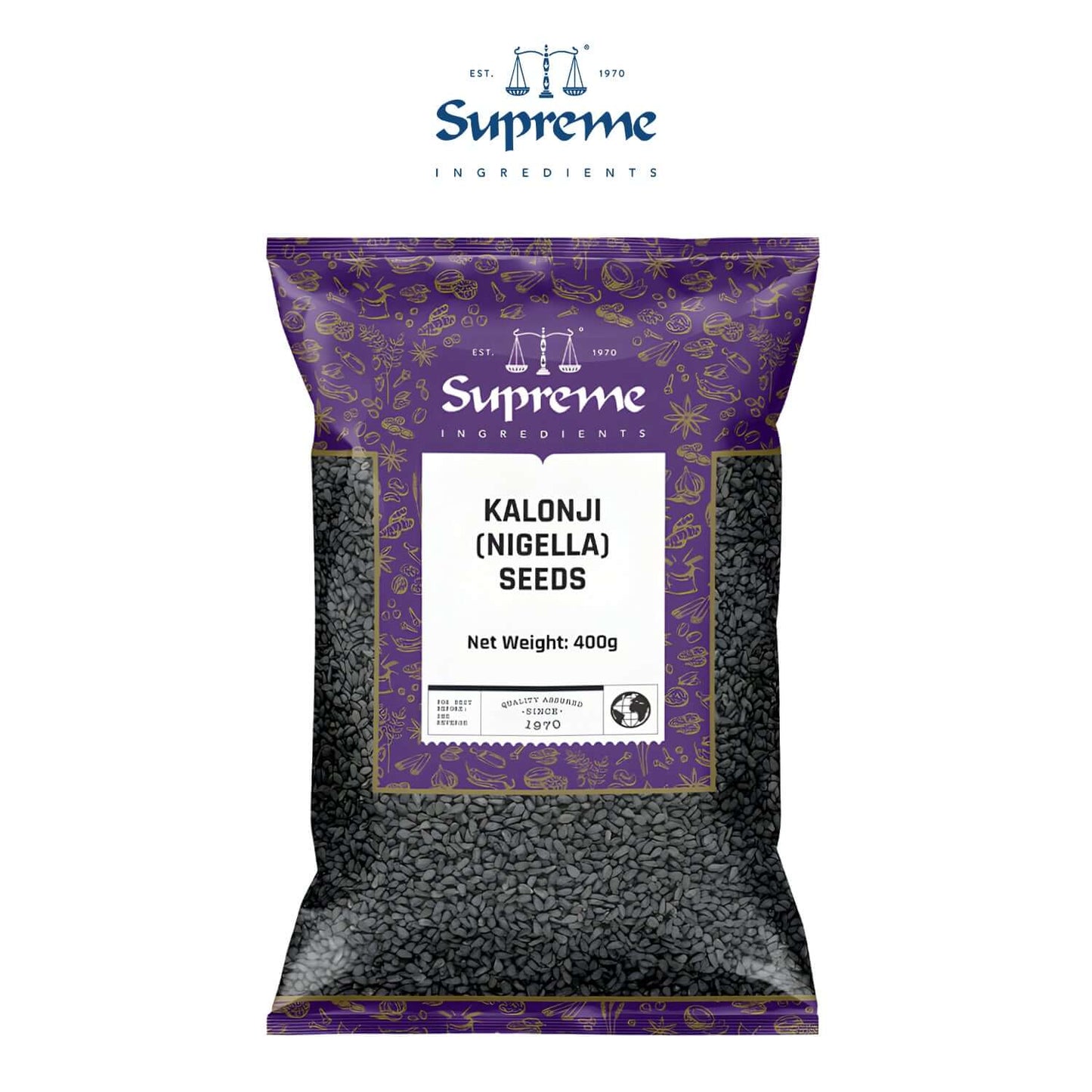 Kalonji-Nigella-Seeds 400g - Freshco