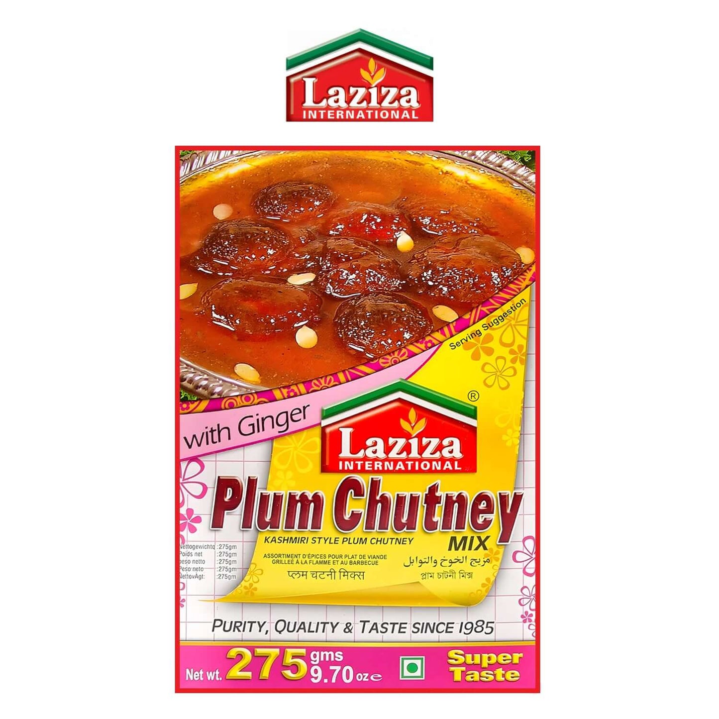 Plum Chutney Masala 255g - Freshco - Laziza - Laziza - Freshco