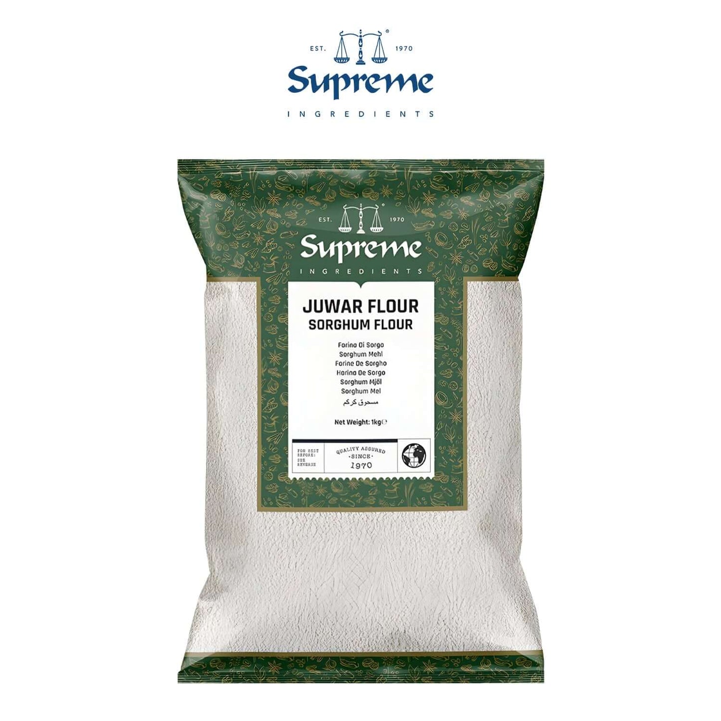 Supreme Juwar Sorghum Flour 1kg - Supreme - Freshco