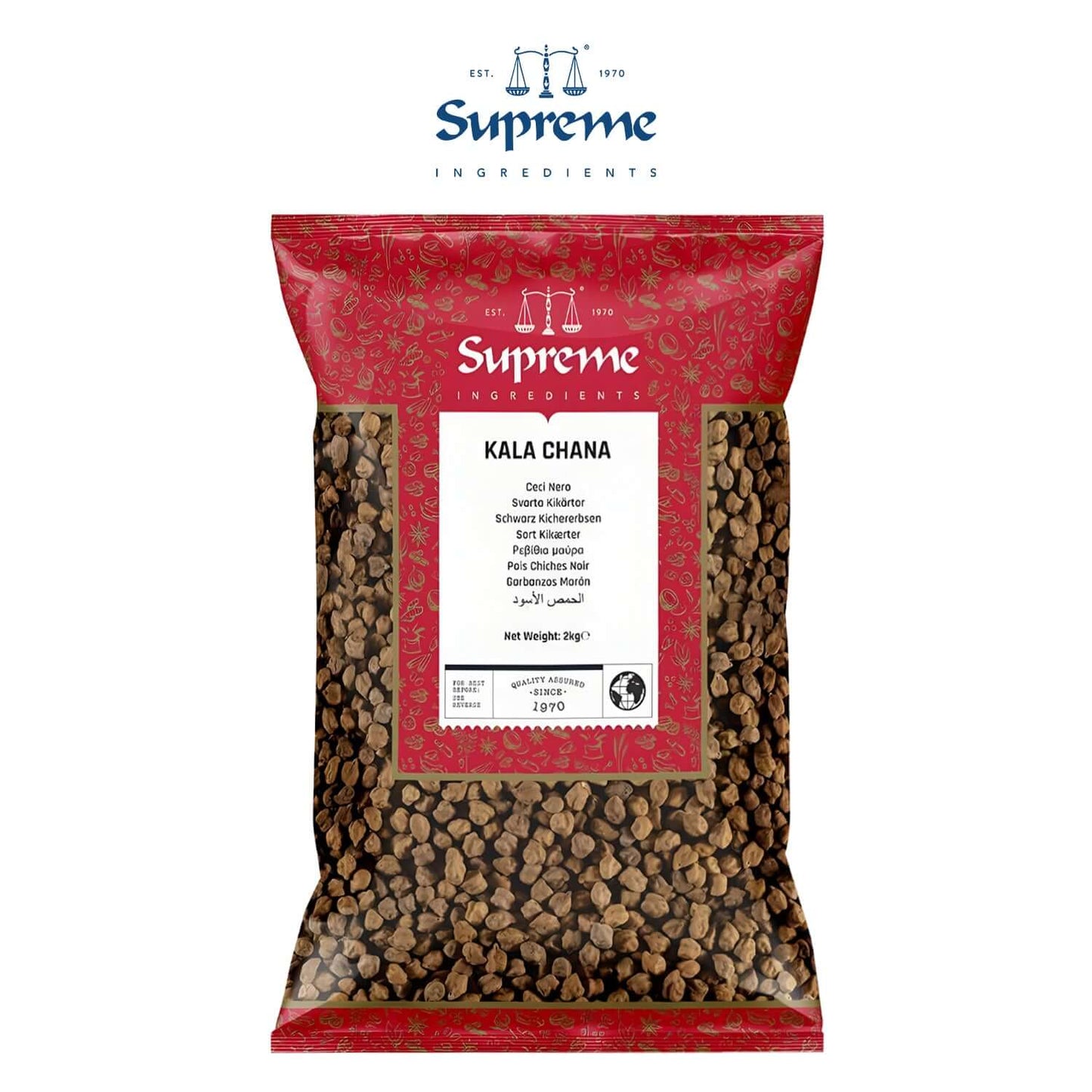 Supreme Kala Chana 2kg - Supreme - Freshco