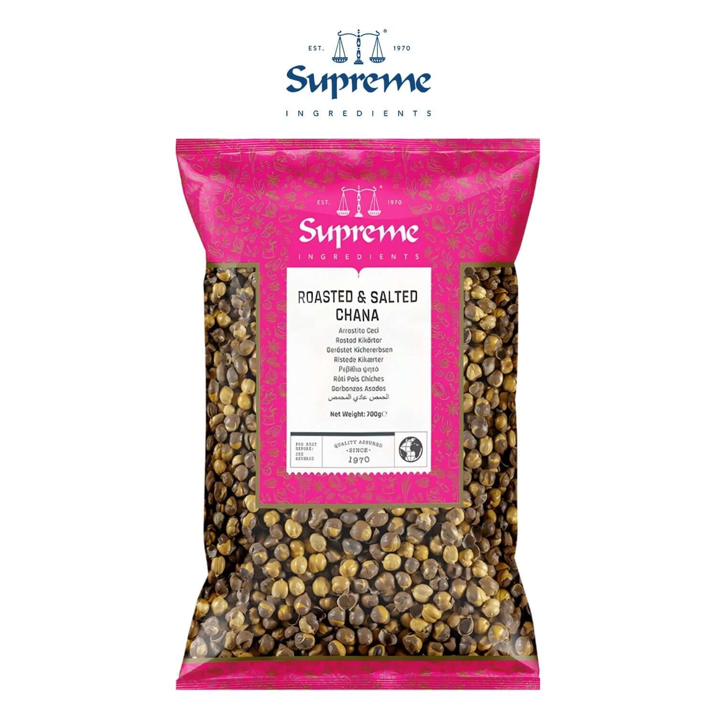 Supreme Roasted salted Chana 700g - Supreme - Freshco