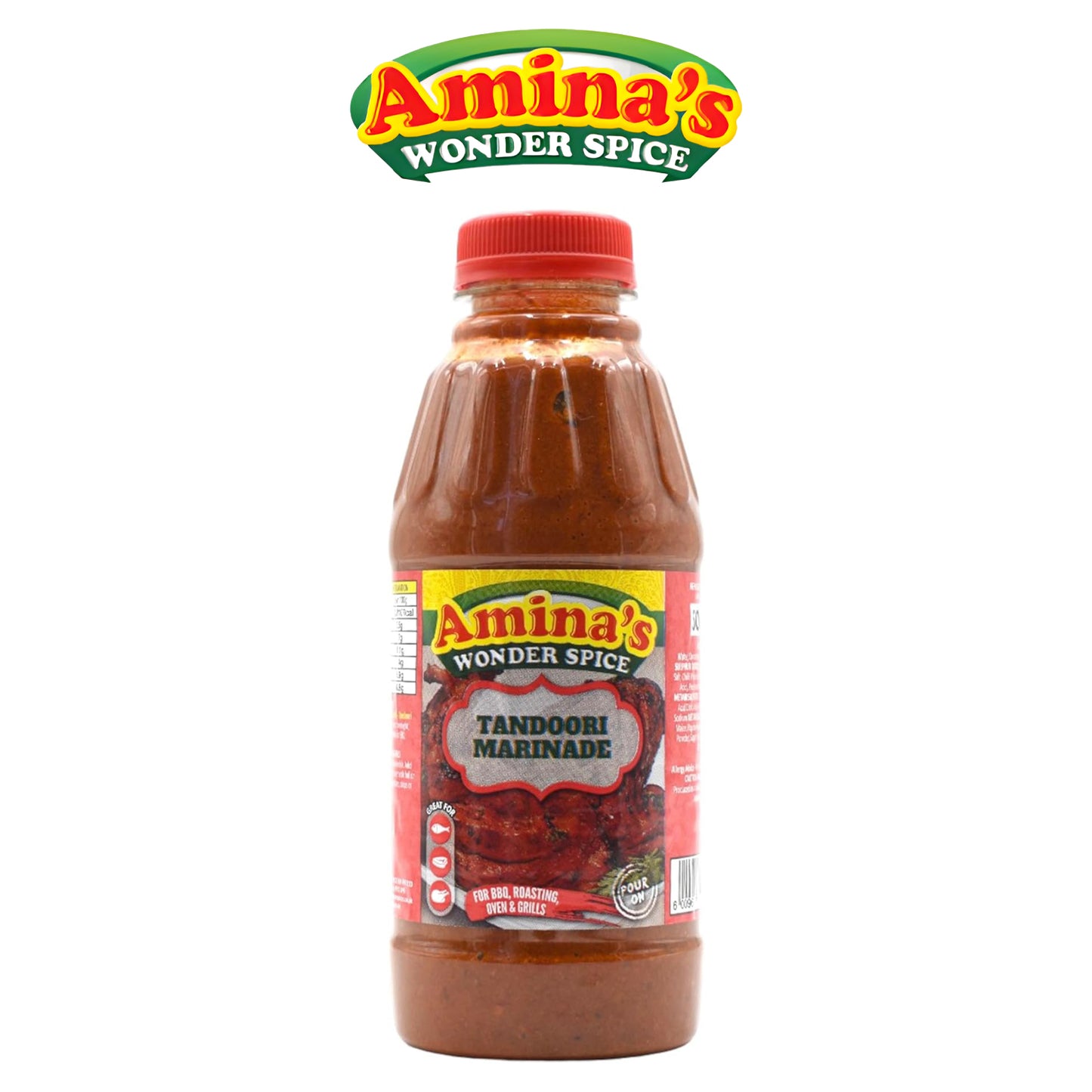Tandoori Marinade 500 ml - Freshco - Amina's Spice - Grilling, BBQ and Roasting - Amina's Wonder Spice - Freshco
