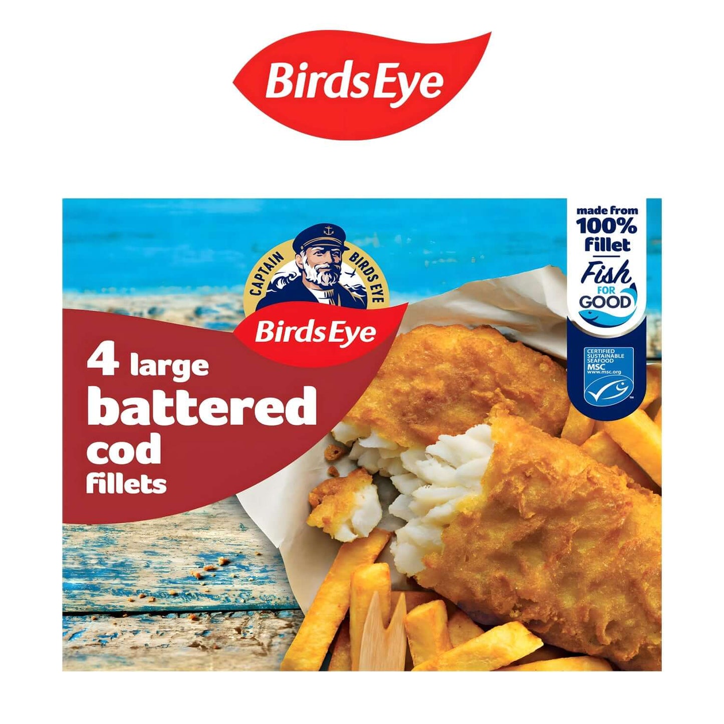 Freshco Birds Eye Battered Cod Fillets - Birds Eye - Freshco