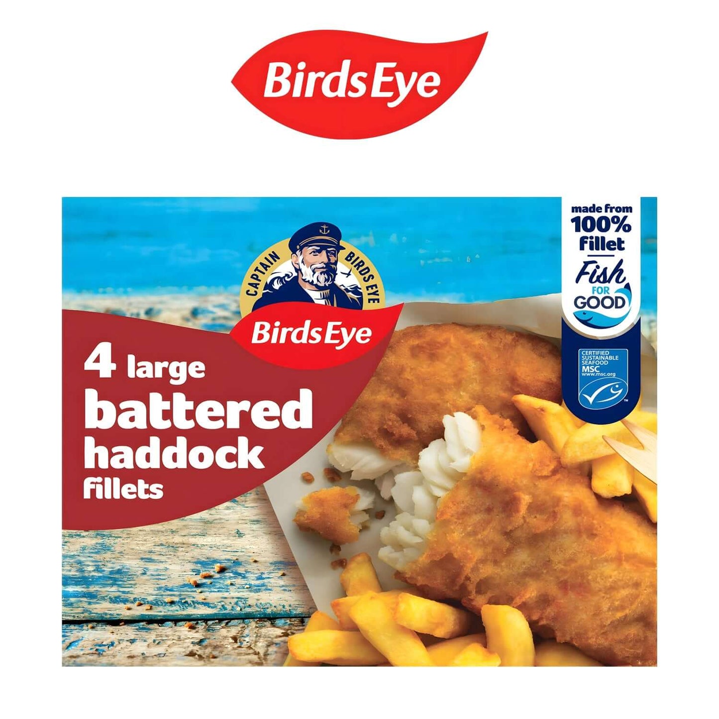 Freshco Birds Eye Battered Haddock Fillets - Birds Eye - Freshco