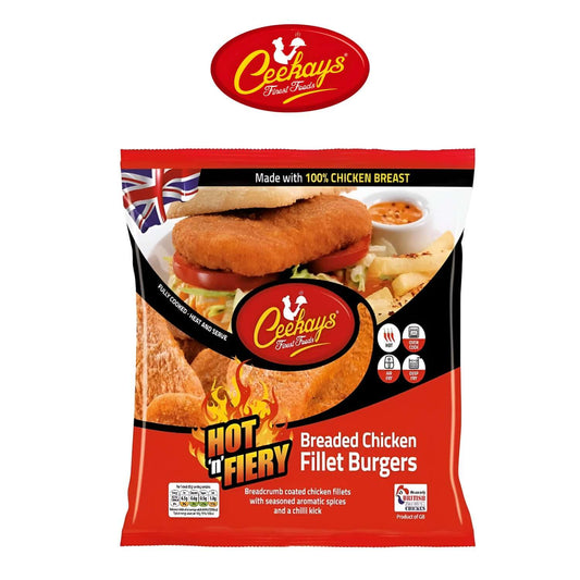 Halal Hot n Spicy Chicken Fillet Burgers - Freshco - Ceekay - Freshco