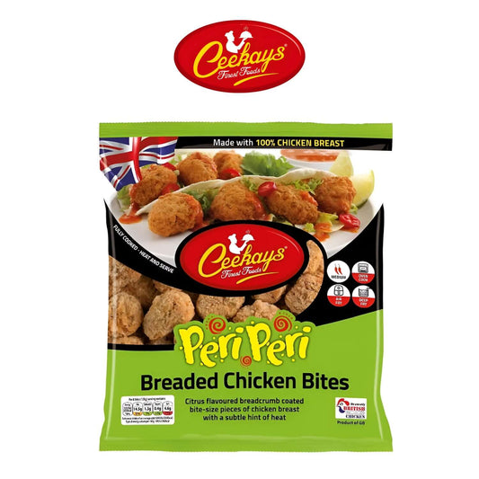 Halal Peri Peri Breaded Chicken Bites - Freshco - Ceekay - Freshco