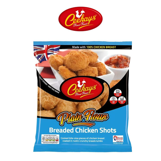 Halal BBQ Plain Flour Breaded Chicken Shots - Freshco - Ceekay - Freshco