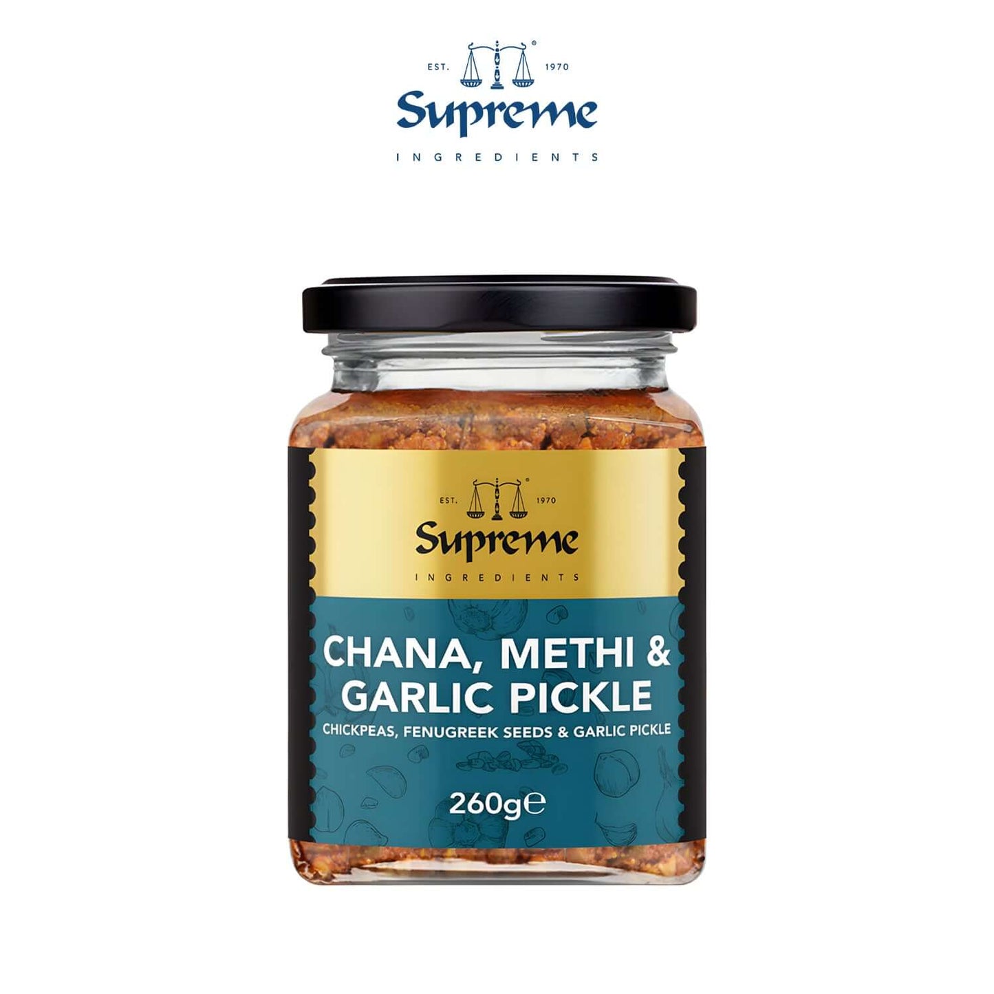 Chana-Methi-Garlic-Pickle 260g - Freshco