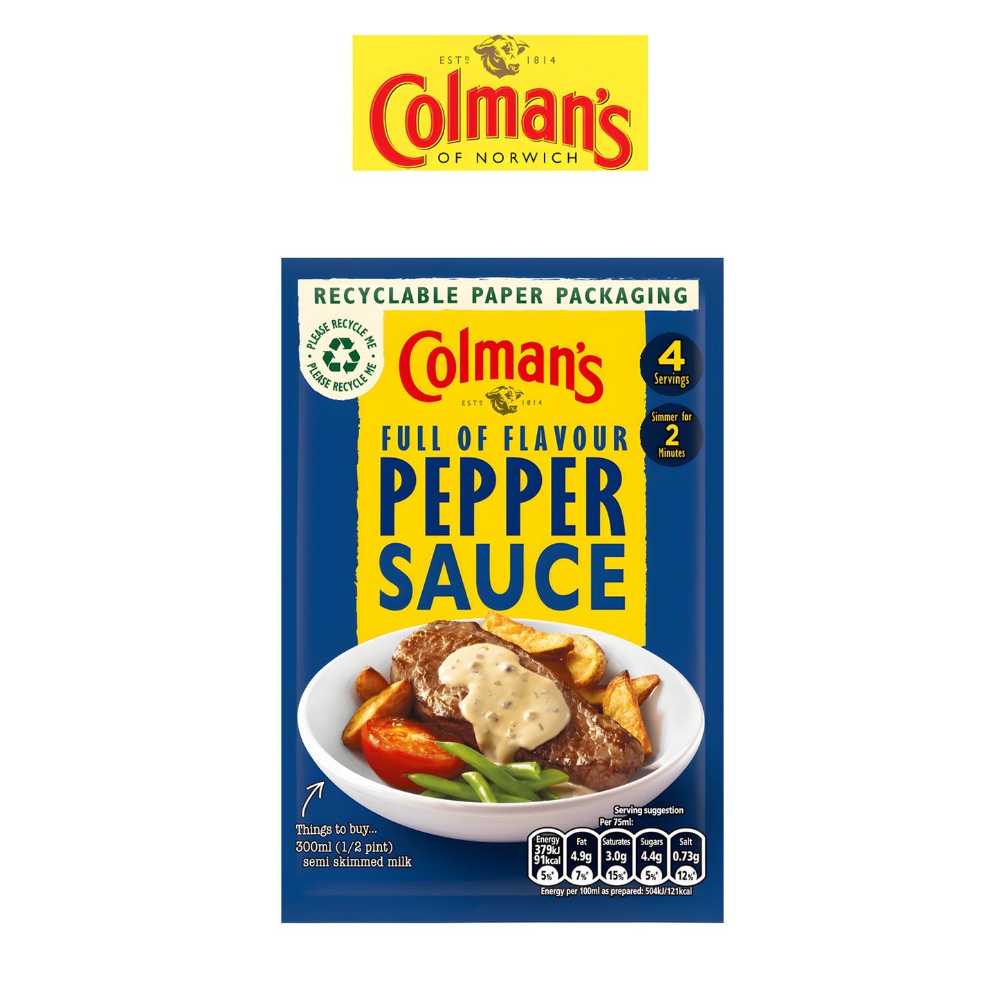 Pepper Sauce - Freshco - Colman's - Freshco
