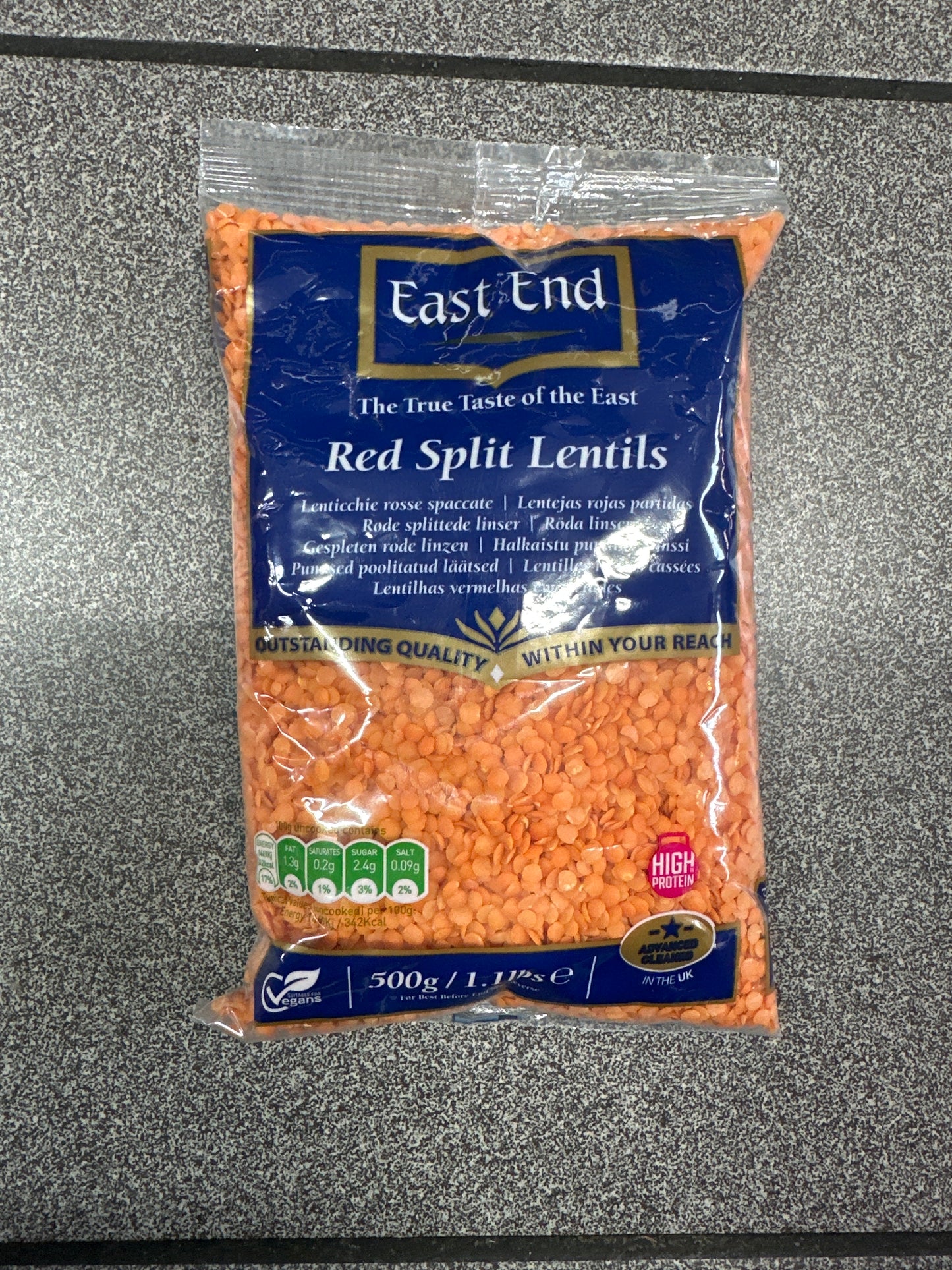 Red Split Lentils 500g - Freshco - East End - East End - Freshco