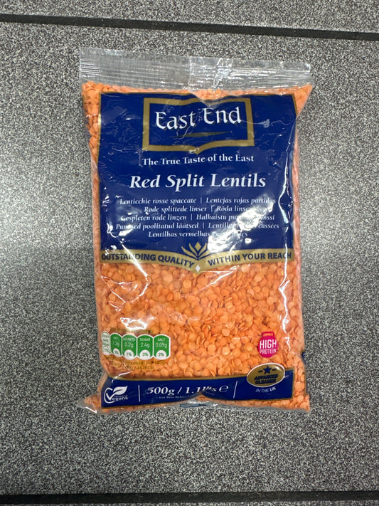 Red Split Lentils 500g - Freshco - East End - East End - Freshco