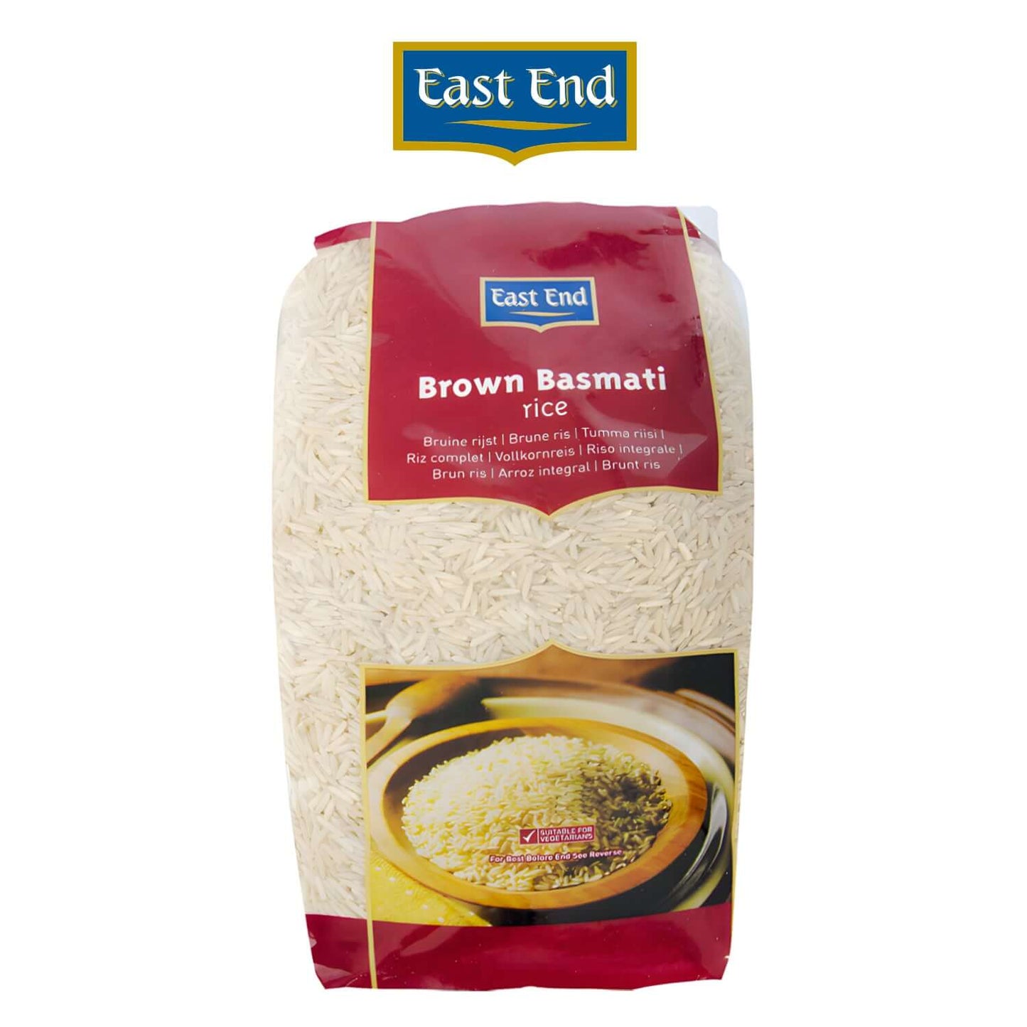 East End-BROWN-BASMATI-1KGX8PC - East End - Freshco