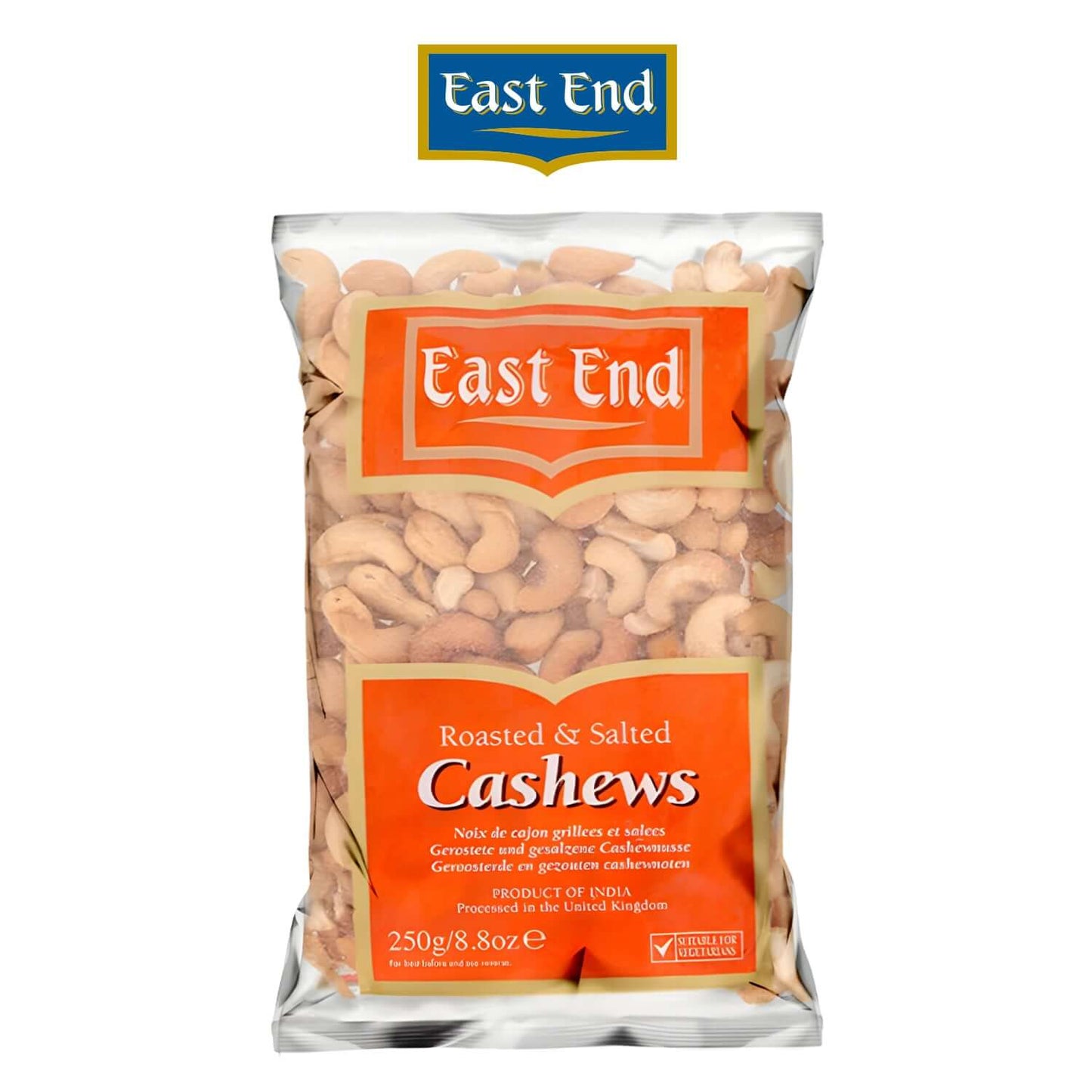 East End-CASHEW-ROASTED-10-X-250G - East End - Freshco