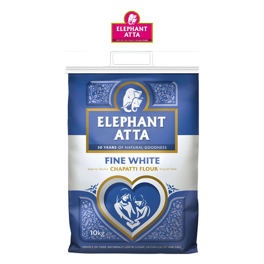 Elephant Atta White - 10kg - Elephant - Freshco