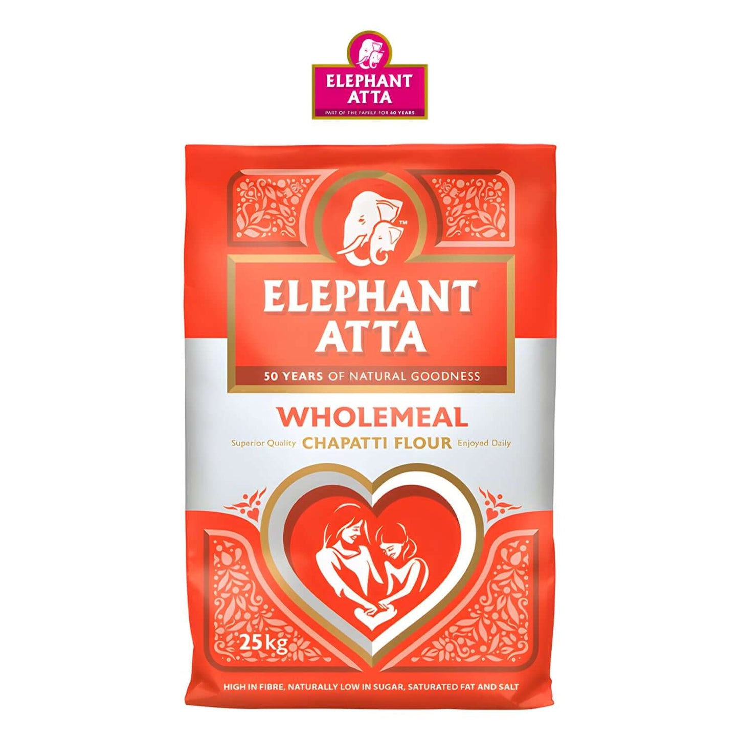 Elephant Wholemeal - 25kg - Elephant - Freshco