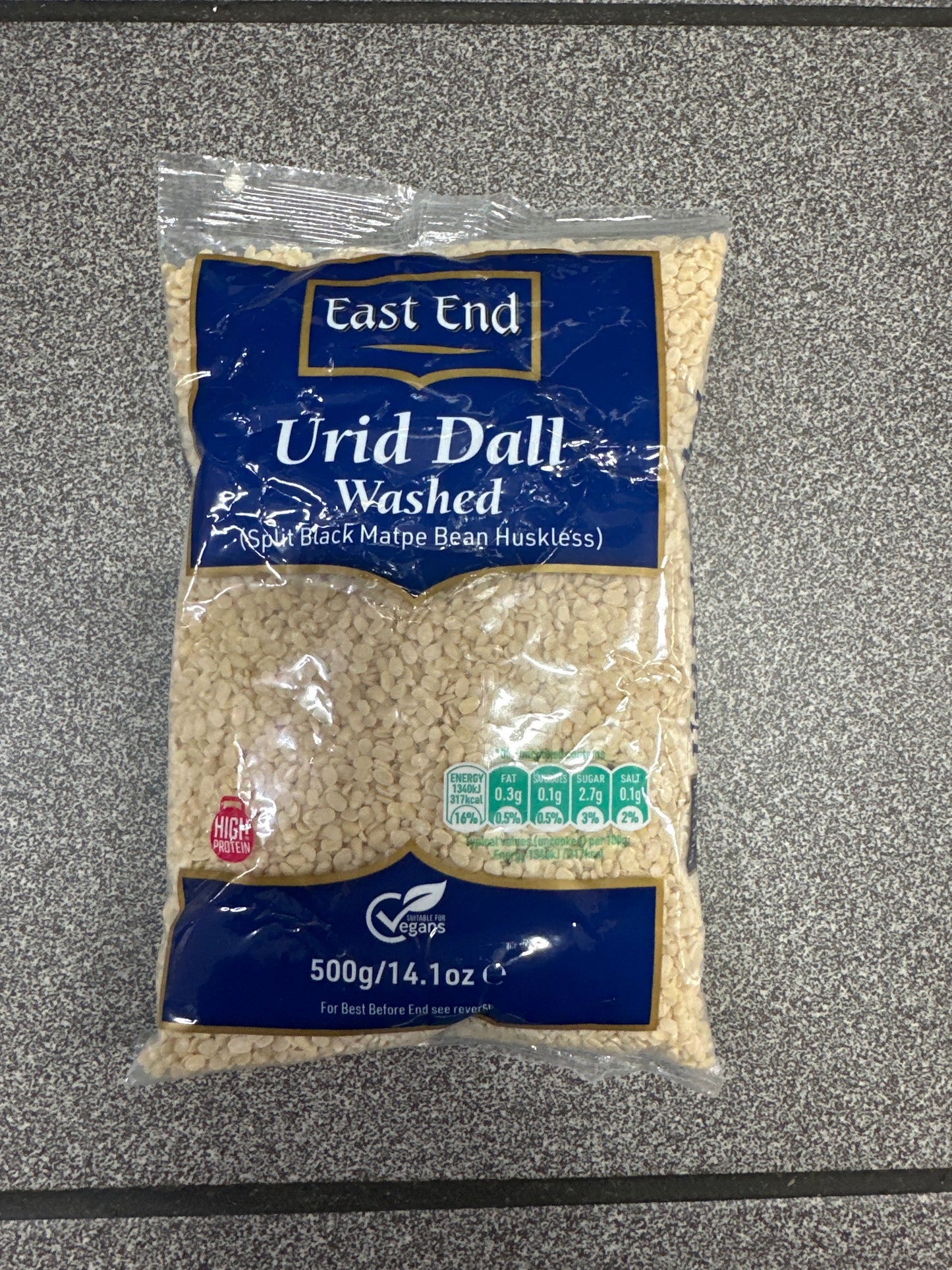 Urid Dall Washed 500g - Freshco - East End - East End - Freshco