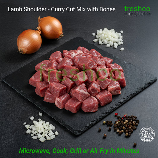 Lamb Mix - HMC Freshco Halal Meat Curry Cut - Freshco