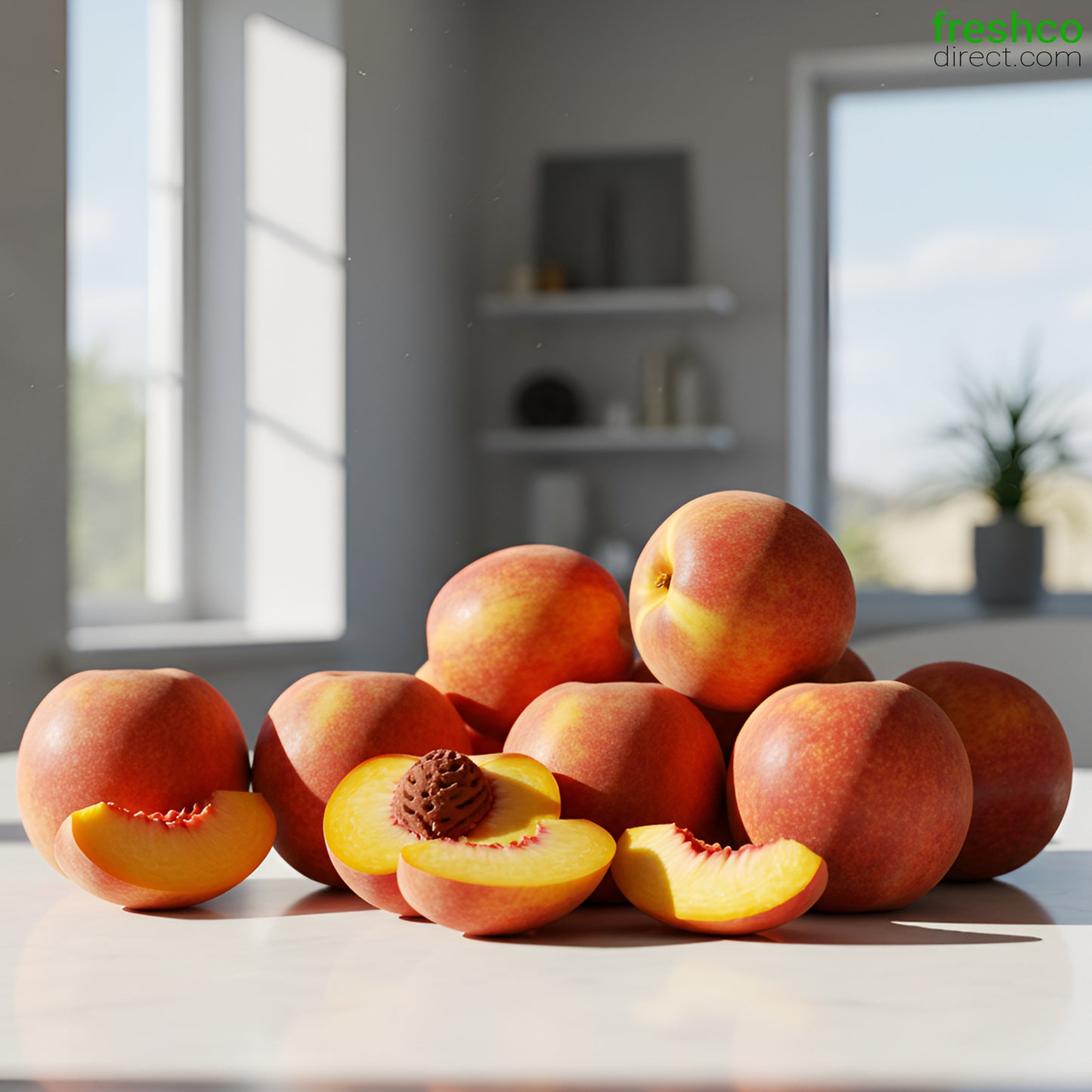 Peach – Juicy, Sweet, and Full of Summer Flavour - Freshco