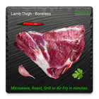 Lamb Thigh (Boneless) - HMC Freshco Halal Meat ~ 2kg - Freshco