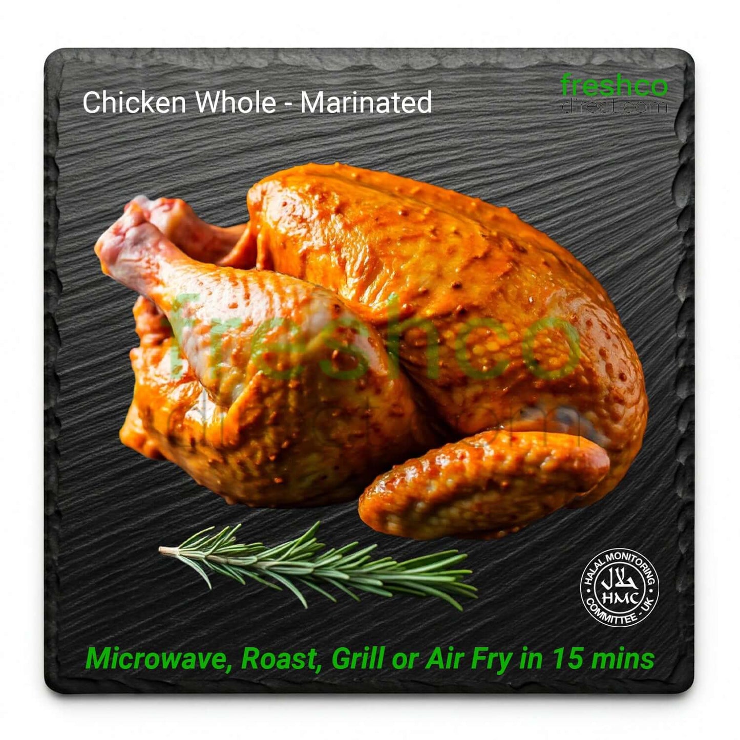 Chicken Whole - Marinated - Freshco