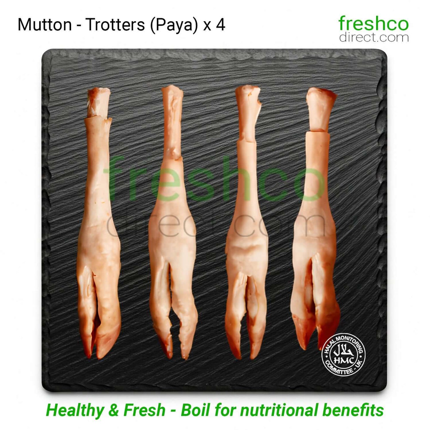 Halal Sheep Trotters (Paya) x 4 Pack - Freshco