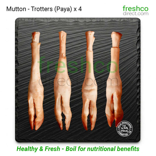 Halal Sheep Trotters (Paya) x 4 Pack - Freshco
