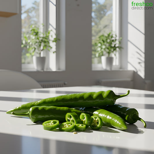 Chillies Green (500g) - Freshco