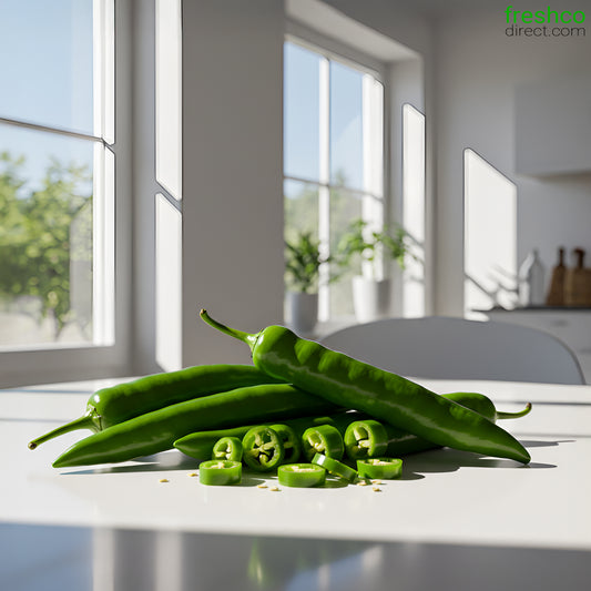 Chillies Green (500g) - Freshco