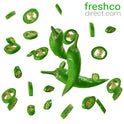 Chillies Green (500g) - Freshco