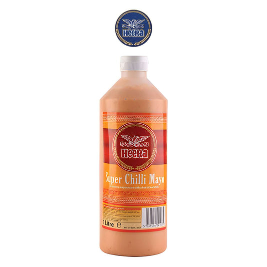 Heera Super Chilli Mayo Sauce - Freshco - Heera 1L Bottle - Heera - Freshco