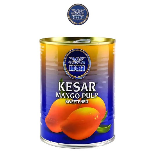 Kesar Mango Pulp Sweetened 850g- Freshco - Heera - Heera - Freshco