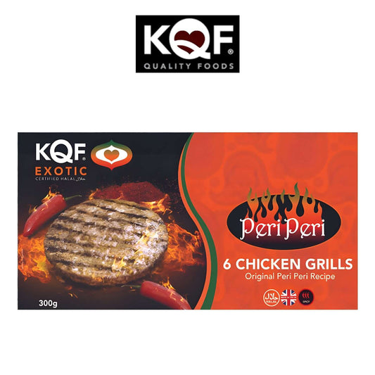 Freshco KQF Peri Peri Chicken 6 Burger - Halal - Freshco