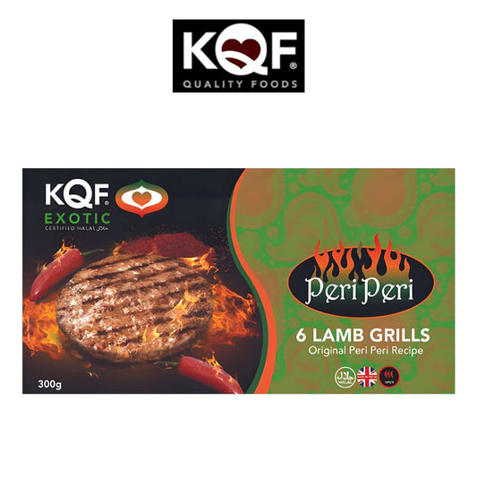 Freshco KQF Peri Peri Lamb 6 Burger - Halal - Freshco