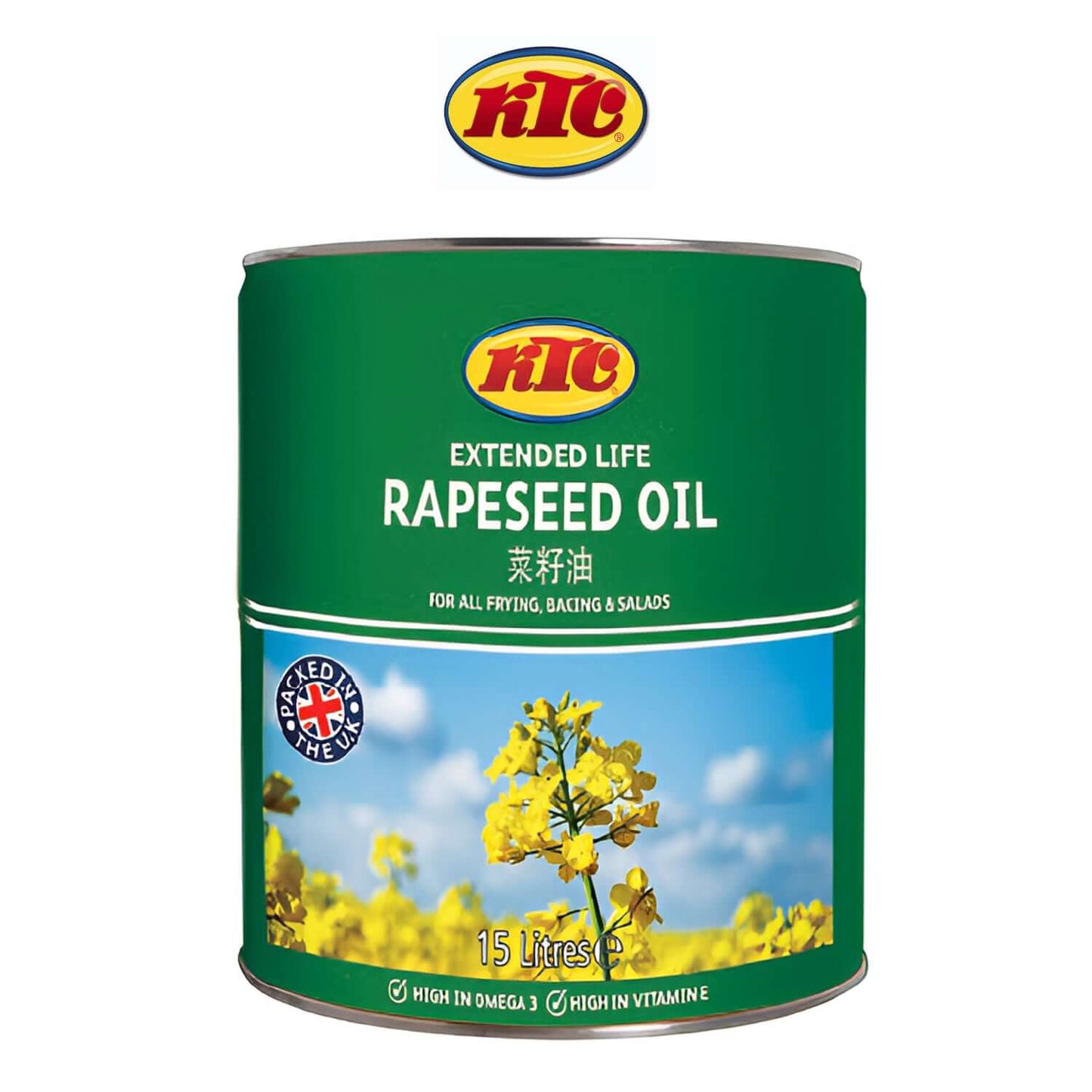 KTC Rapeseed Oil 15L - KTC - Freshco