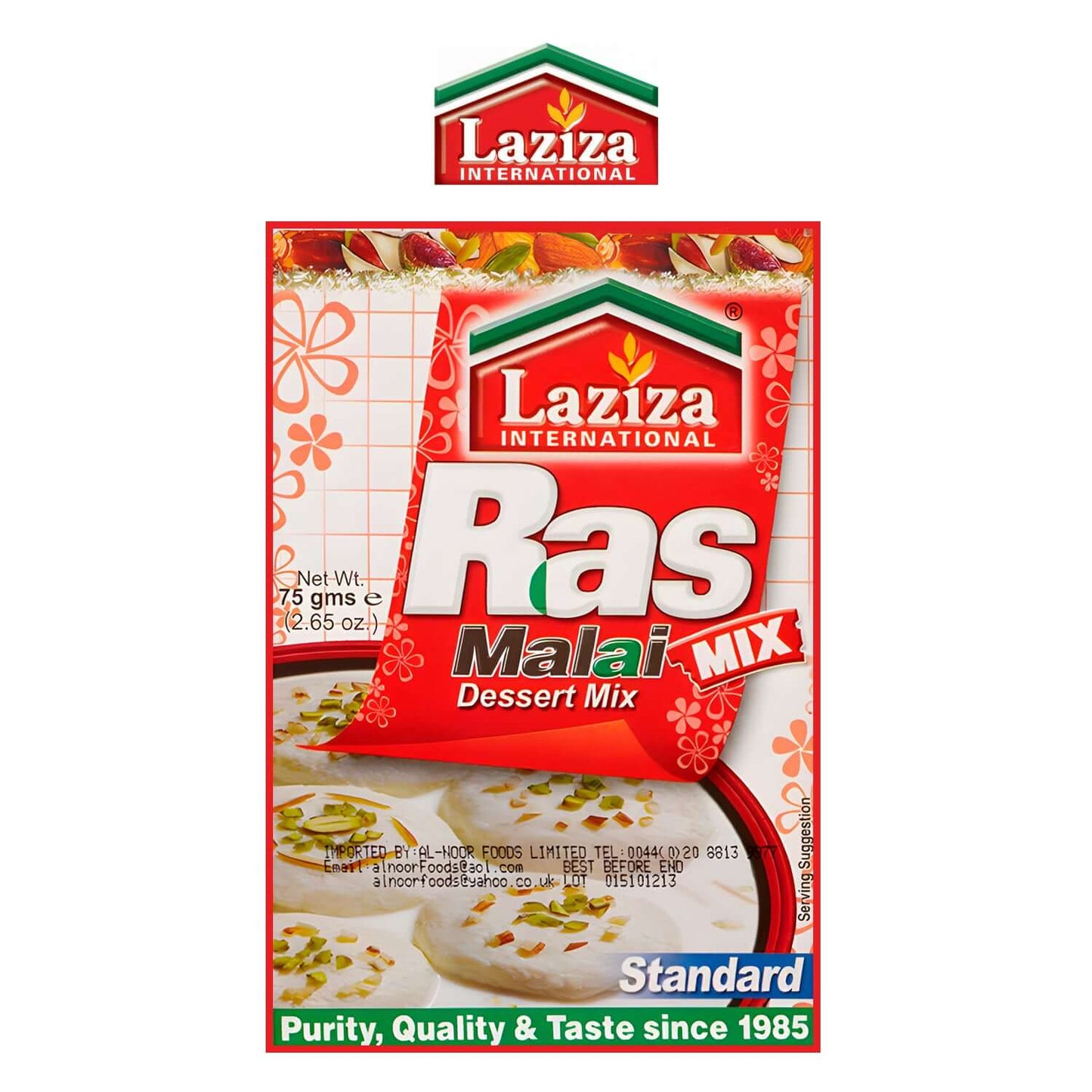 Laziza Ras Malai - Recipe Mix - Freshco