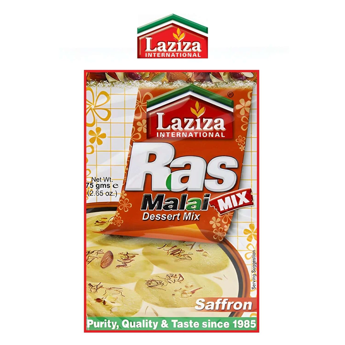 Laziza Saffron Ras Malai - Recipe Mix - Freshco
