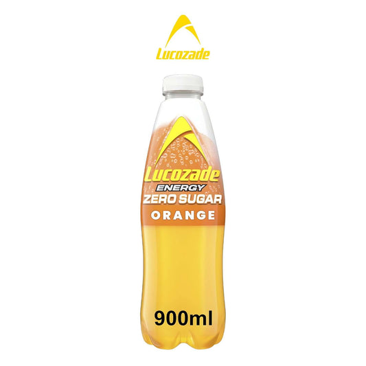 Lucozade Energy Zero Sugar Drink Orange 900ml - Lucozade - Freshco