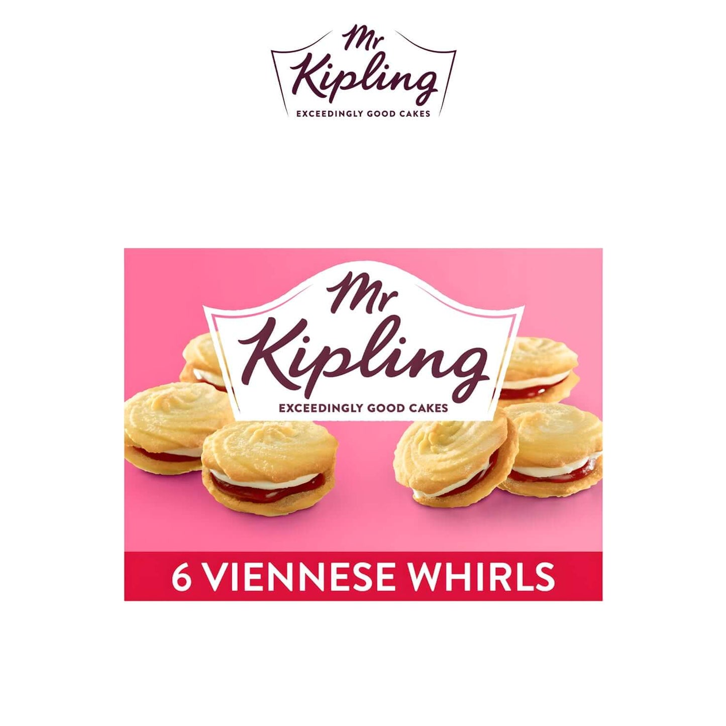 Mr Kipling Vienesse Whirl Cakes x6 - Mr. Kipling - Freshco