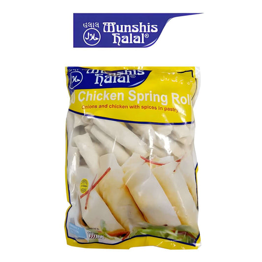 Freshco Munshis Halal 50 Chicken Spring Rolls - Munshis - Freshco