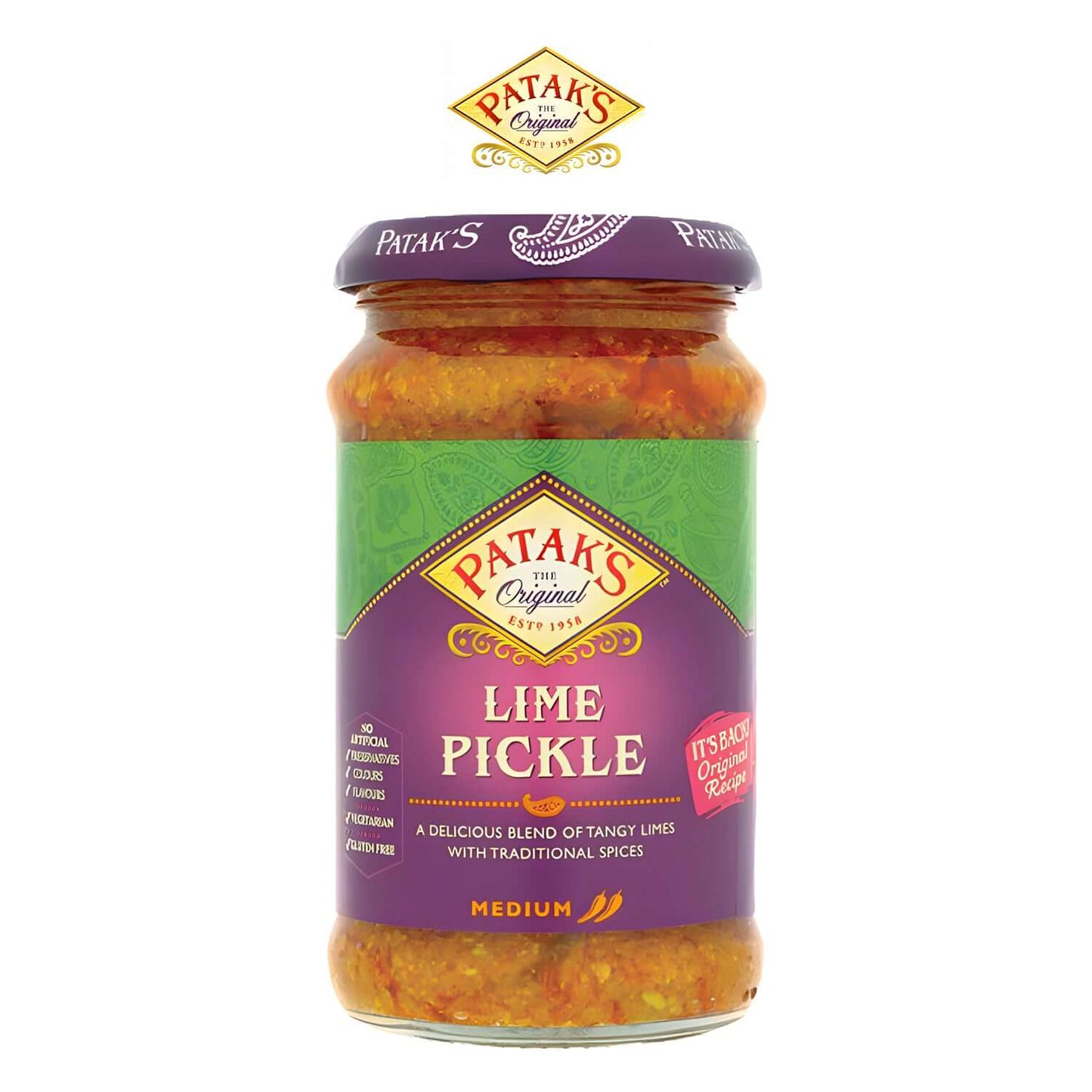 PATAK-LIME-PICKLEMILD-6PX283GM - Patak - Freshco