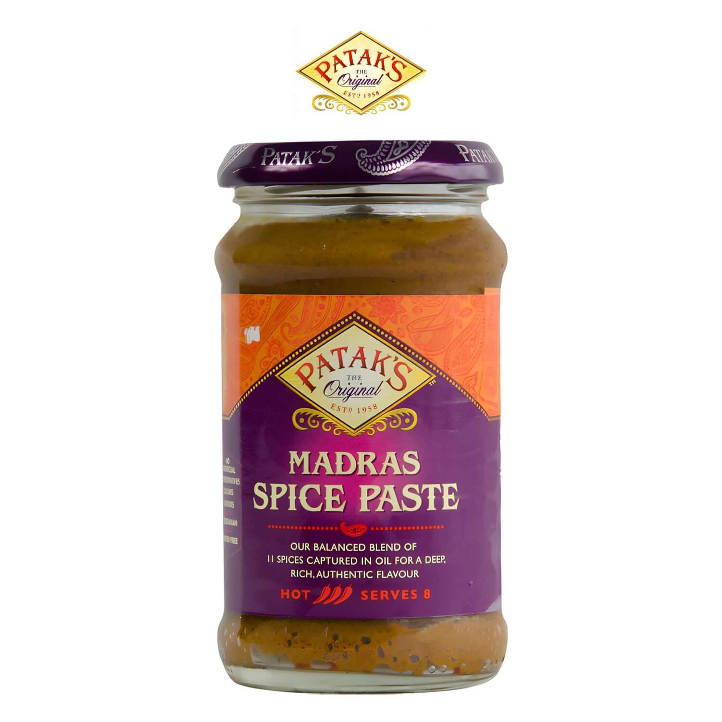 PATAK-MADRAS-PASTE-283G - Patak - Freshco