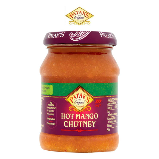 PATAK-MANGO-CHUTNEY-HOT-340g - Patak - Freshco