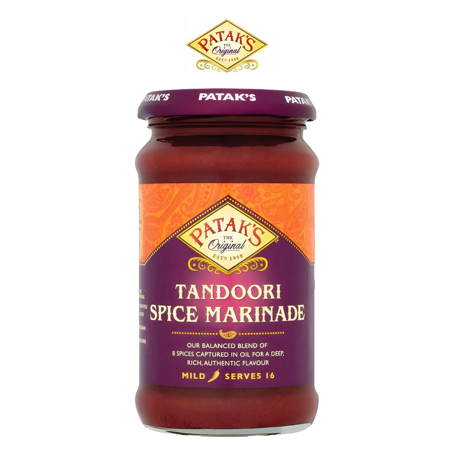 PATAK-TANDORI-PASTE-312G - Patak - Freshco